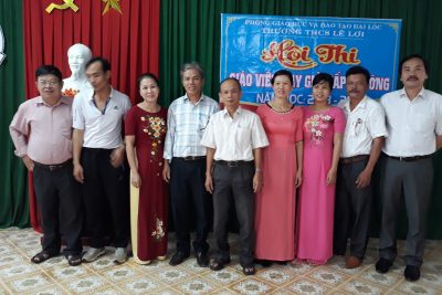 HỘI THI GIÁ VIÊN GIỎI TRƯỜNG 2018-2019